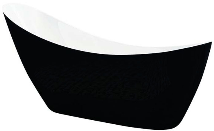 The Synergy Slipper Modern Thin Edged Freestanding Bath is available at a low price from VIP-Bathrooms.com